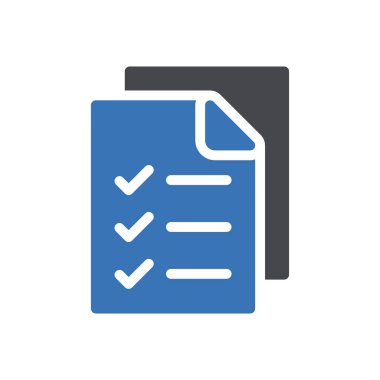 Web sitesi tasarımı ve masaüstü zarfları için kontrol listesi simgesi, geliştirme. premium paket.