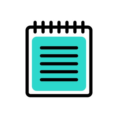 not defteri web sitesi tasarımı ve masaüstü zarfları için Simgesi, geliştirme. premium paket.