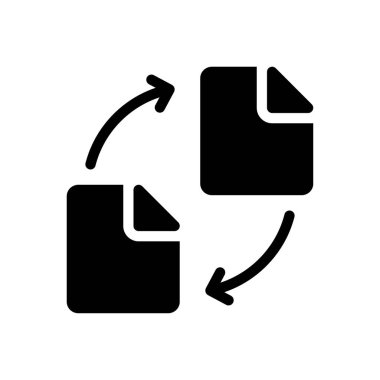 Web sitesi tasarımı ve masaüstü zarfları için dosya aktarım simgesi, geliştirme. premium paket.