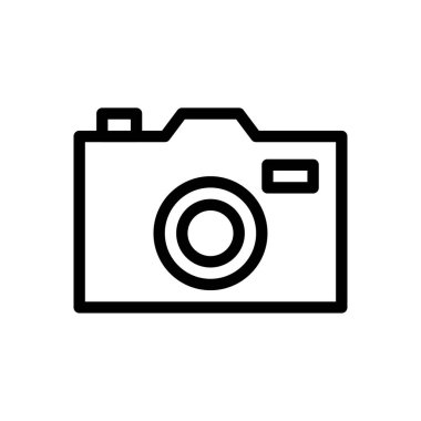 Web sitesi tasarımı ve masaüstü zarfları için kamera simgesi, geliştirme. premium paket.