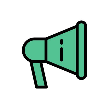 Web sitesi tasarımı ve masaüstü zarfları için duyuru simgesi, geliştirme. premium paket.