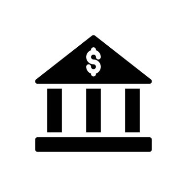 websitesi tasarımı ve masaüstü zarfları için bank Simgesi, geliştirme. premium paket.