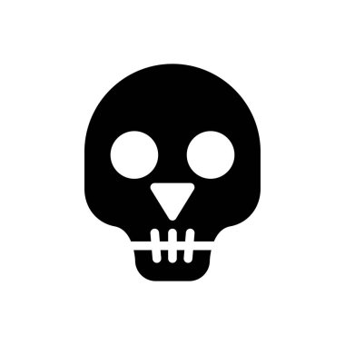 Web sitesi tasarımı ve masaüstü zarfları için ölüm simgesi, geliştirme. premium paket.