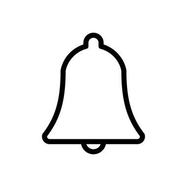 Web sitesi tasarımı ve masaüstü zarfları için çan simgesi, geliştirme. premium paket.