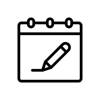 Web sitesi tasarımı ve masaüstü zarfları için takvim simgesi, geliştirme. premium paket.