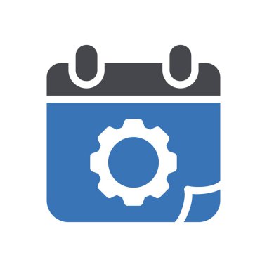 Web sitesi tasarımı ve masaüstü zarfları için takvim simgesi, geliştirme. premium paket.