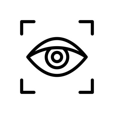 Web sitesi tasarımı ve masaüstü zarfları için görünüm simgesi, geliştirme. premium paket.