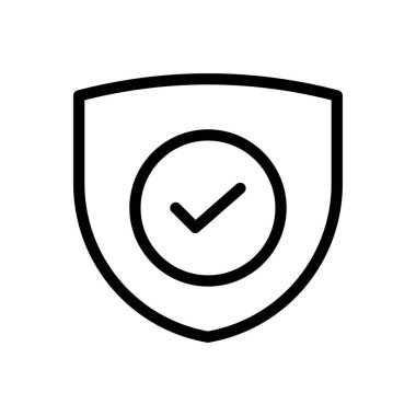 Web sitesi tasarımı ve masaüstü zarfları için güvenli simge. premium paket.