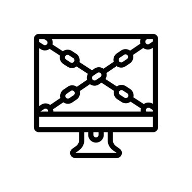 Web sitesi tasarımı ve masaüstü zarfları için simgeyi kilitle, geliştirme. premium paket.