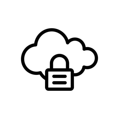 Web sitesi tasarımı ve masaüstü zarfları için bulut simgesi, geliştirme. premium paket.