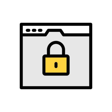 Web sitesi tasarımı ve masaüstü zarfları için webage Simgesi, geliştirme. premium paket.