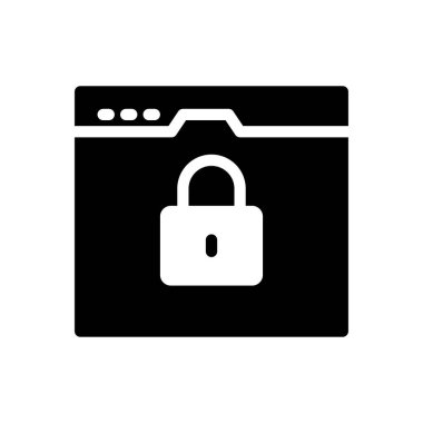 Web sitesi tasarımı ve masaüstü zarfları için tarayıcı simgesi, geliştirme. premium paket.