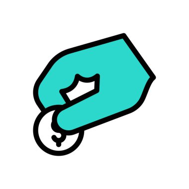 İnternet sitesi tasarımı ve masaüstü zarfları için yardım simgesi, geliştirme. premium paket.