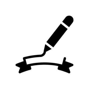 Web sitesi tasarımı ve masaüstü zarfları için pankart simgesi, geliştirme. premium paket.