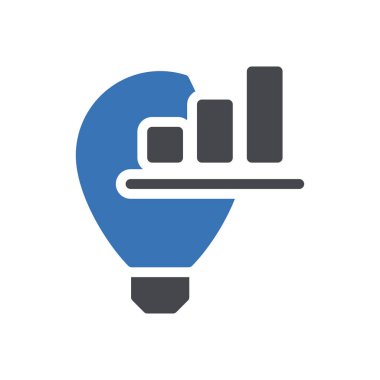 Web sitesi tasarımı ve masaüstü zarfları için fikir simgesi, geliştirme. premium paket.