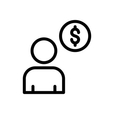 Web sitesi tasarımı ve masaüstü zarfları için profil simgesi, geliştirme. premium paket.