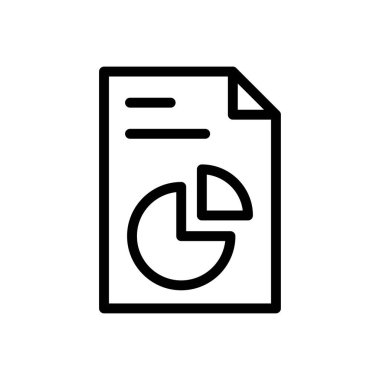 Web sitesi tasarımı ve masaüstü zarfları için rapor simgesi, geliştirme. premium paket.