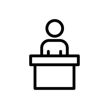 Web sitesi tasarımı ve masaüstü zarfları için ofis simgesi, geliştirme. premium paket.