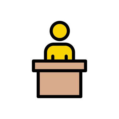 Web sitesi tasarımı ve masaüstü zarfları için ofis simgesi, geliştirme. premium paket.