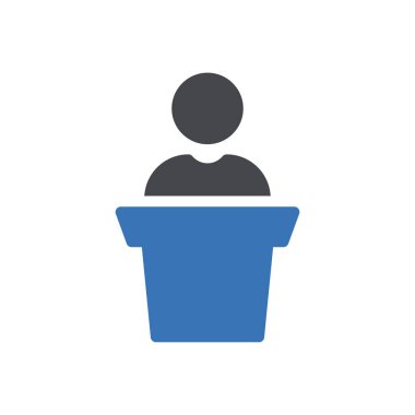 Web sitesi tasarımı ve masaüstü zarfları için konuşma simgesi, geliştirme. premium paket.