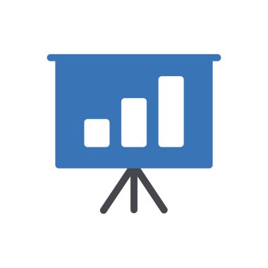 Web sitesi tasarımı ve masaüstü zarfları için sunum simgesi, geliştirme. premium paket.