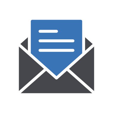 Web sitesi tasarımı ve masaüstü zarfları için e- posta Simgesi, geliştirme. premium paket.