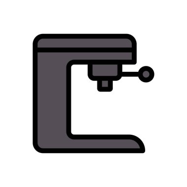 Web sitesi tasarımı ve masaüstü zarfları için kahve makinesi simgesi, geliştirme. premium paket.