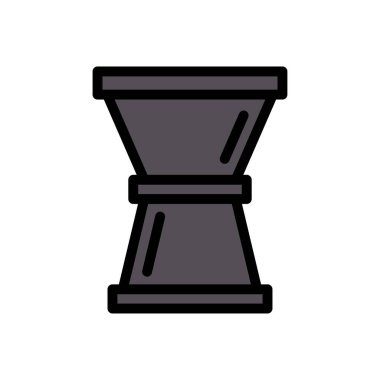 Web sitesi tasarımı ve masaüstü zarfları için kahve makinesi simgesi, geliştirme. premium paket.