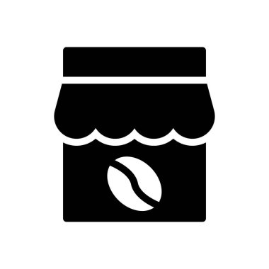 Web sitesi tasarımı ve masaüstü zarfları için kahve simgesi, geliştirme. premium paket.