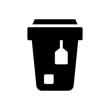 Web sitesi tasarımı ve masaüstü zarfları için çay simgesi, geliştirme. premium paket.