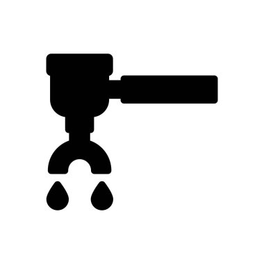 Web sitesi tasarımı ve masaüstü zarfları için kahve makinesi simgesi, geliştirme. premium paket.