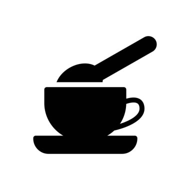 Web sitesi tasarımı ve masaüstü zarfları için kahve simgesi, geliştirme. premium paket.