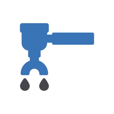 Web sitesi tasarımı ve masaüstü zarfları için kahve makinesi simgesi, geliştirme. premium paket.