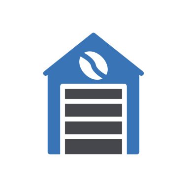 Web sitesi tasarımı ve masaüstü zarfları için kahve simgesi, geliştirme. premium paket.