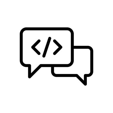 Web sitesi tasarımı ve masaüstü zarfları için simge kodlama, geliştirme. premium paket.