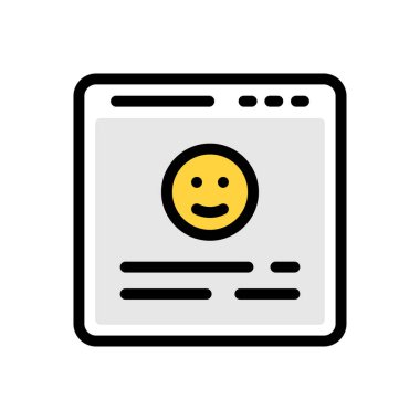 Web sitesi tasarımı ve masaüstü zarfları için web sayfası simgesi, geliştirme. premium paket.