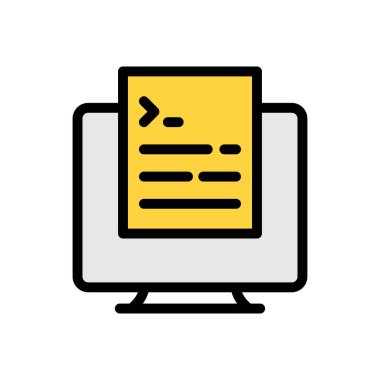 Web sitesi tasarımı ve masaüstü zarfları için simge kodlama, geliştirme. premium paket.