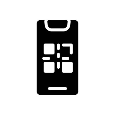 mobil simge web sitesi tasarımı ve masaüstü zarfları için, geliştirme. premium paket.