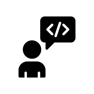 Web sitesi tasarımı ve masaüstü zarfları için simge kodlama, geliştirme. premium paket.