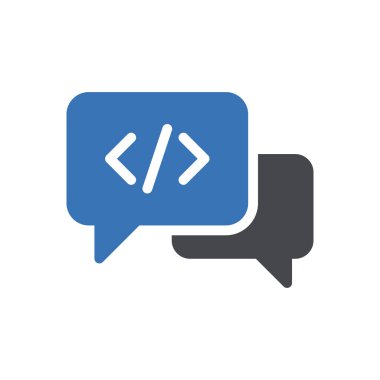 Web sitesi tasarımı ve masaüstü zarfları için simge kodlama, geliştirme. premium paket.