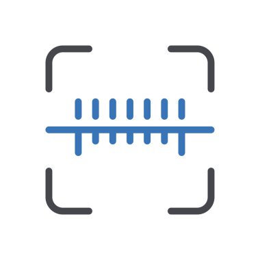 Web sitesi tasarımı ve masaüstü zarfları için Simge taranıyor, geliştirme. premium paket.