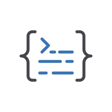 Web sitesi tasarımı ve masaüstü zarfları için simge kodlama, geliştirme. premium paket.