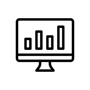 Web sitesi tasarımı ve masaüstü zarfları için rapor simgesi, geliştirme. premium paket.