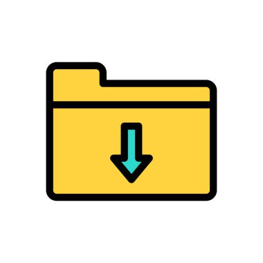 Web sitesi tasarımı ve masaüstü zarfları için dizin simgesi, geliştirme. premium paket.