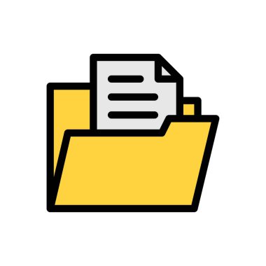 Web sitesi tasarımı ve masaüstü zarfları için dosya simgesi, geliştirme. premium paket.