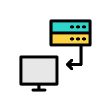Web sitesi tasarımı ve masaüstü zarfları için dosya simgesi, geliştirme. premium paket.