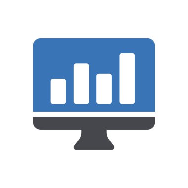 Web sitesi tasarımı ve masaüstü zarfları için rapor simgesi, geliştirme. premium paket.