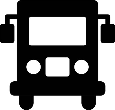 site tasarımı ve masaüstü zarfları için bus simgesi, geliştirme. premium paket.