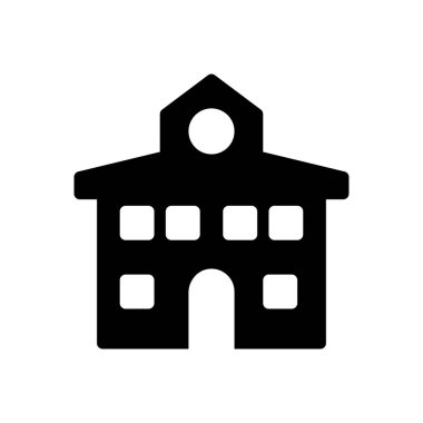 Web sitesi tasarımı ve masaüstü zarfları için okul simgesi, geliştirme. premium paket.