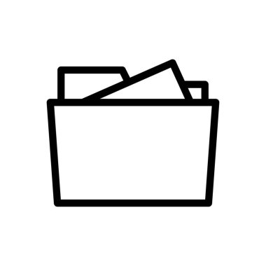 Web sitesi tasarımı ve masaüstü zarfları için dizin dosyası simgesi, geliştirme. premium paket.